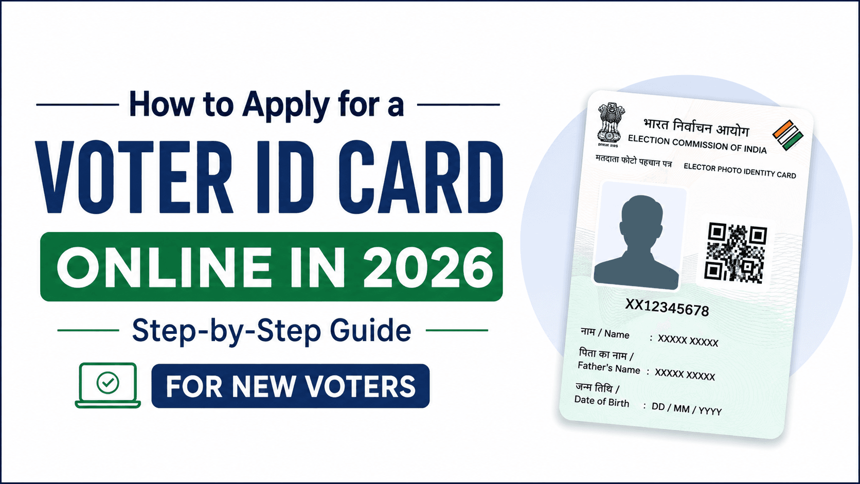 How to Apply for a Voter ID Card Online in 2026: Step-by-Step Guide for New Voters